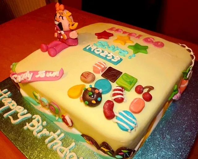 Candy Crush Saga Cake made by my highschool mate|shaine91さん