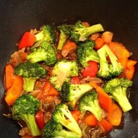 stir fry veggies|sheryl graceさん