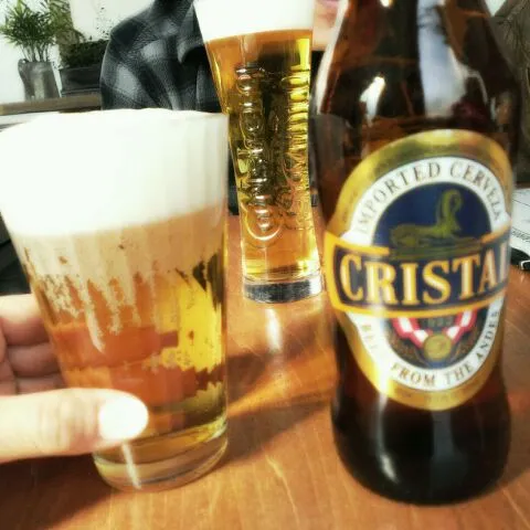 CRISTAL beer|ふぃるまめんとさん