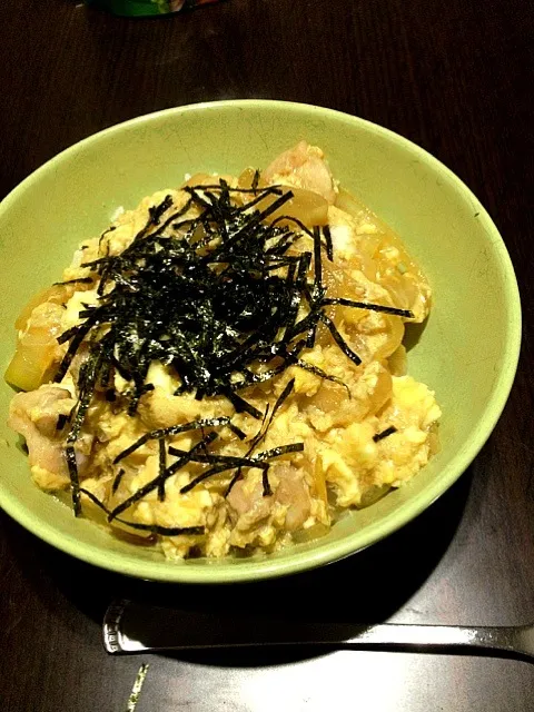 焼き鳥缶で親子丼|amayさん