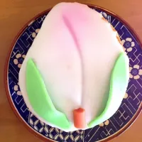 Snapdishの料理写真:桃カステラ|あきらさん