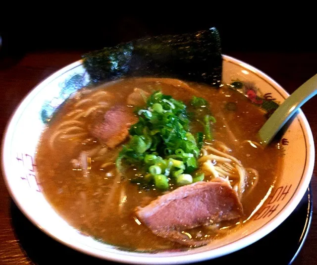 Snapdishの料理写真:豚骨煮干しラーメン|呈蒟蒻さん