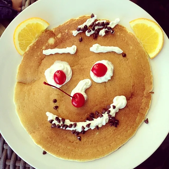 Funny face pancake|Marie B.さん