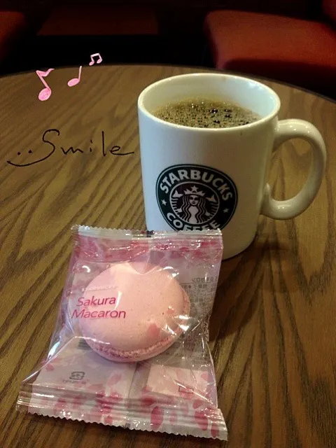 STARBUCKS★サクラマカロン|ぽぽたんさん