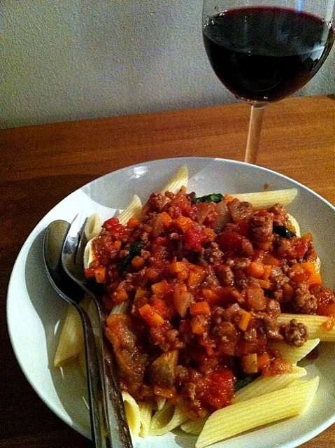 Beef bolognese penne|karen limさん