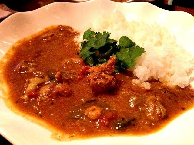 ケララチキンカレー。|スパイシー丸山さん