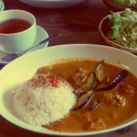 チキンクリームカレーランチ|ゆかちんさん