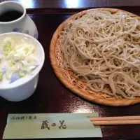 Snapdishの料理写真:ざるそば 大盛|nakazawaさん