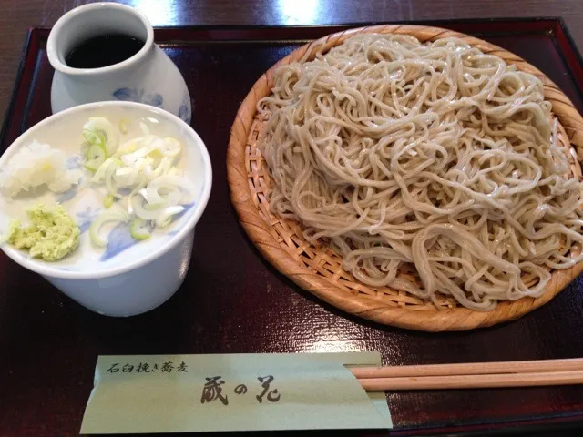 Snapdishの料理写真:ざるそば 大盛|nakazawaさん