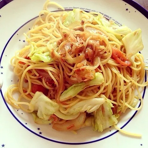 桜海老とキャベツのパスタ♡|麻鈴さん