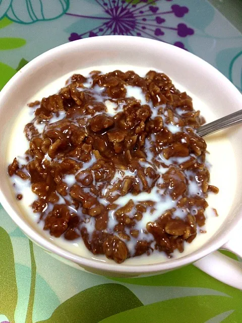 Champorado oatmeal breakfast|Lian Limさん