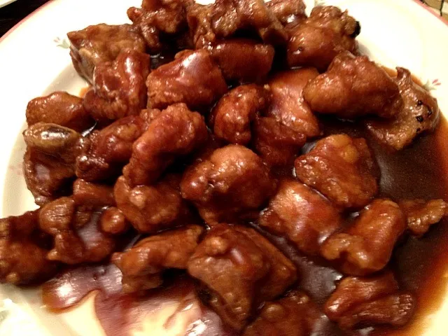 Sweet and sour pork, Shanghai style|Miranda ♪(´ε｀ )さん