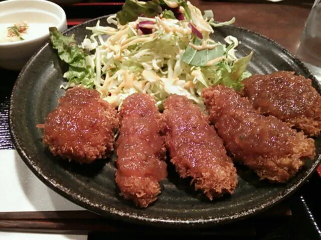 チキンカツ定食|さやなおさん