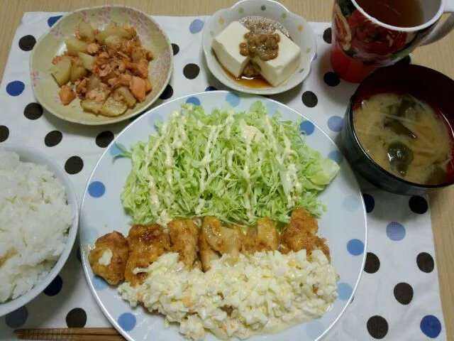 2013.2.24 晩ご飯（チキン南蛮）|ひろさん