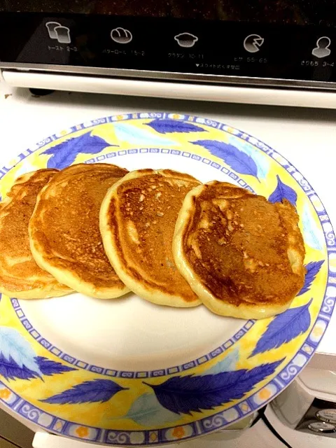 Snapdishの料理写真:お豆腐パンケーキ|赤星★さん