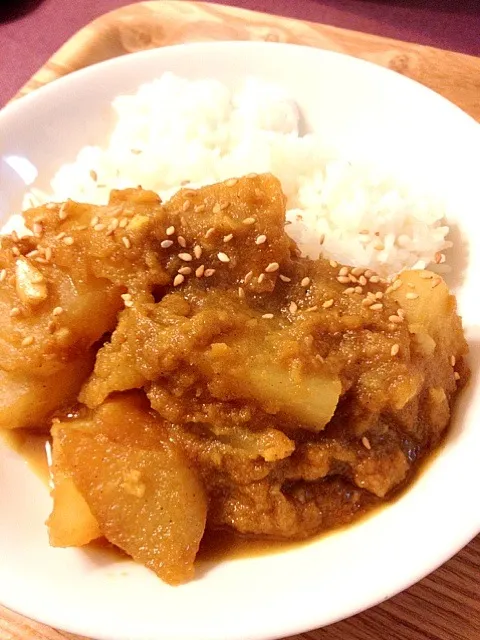 大根カレーまたまた作ったよ|よよさん