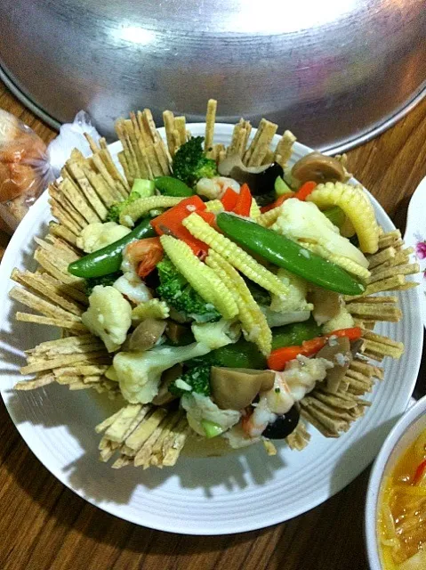 Yam Basket wit Mix Veggies|LeLyさん