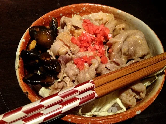 生姜焼き丼🍚|きっきー🥰さん