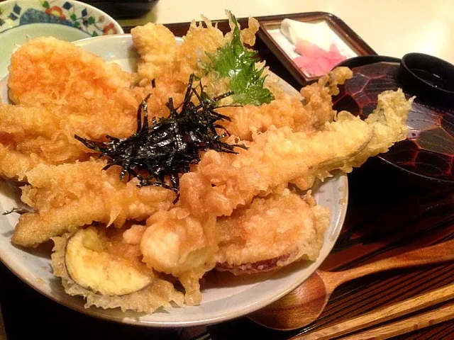 あなご天丼|まゆさん