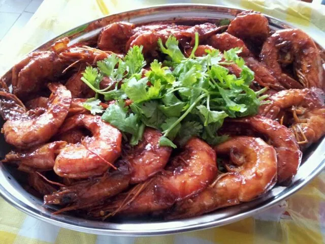 -Sweet & Spicy Sauce Prawns-|Cjkさん