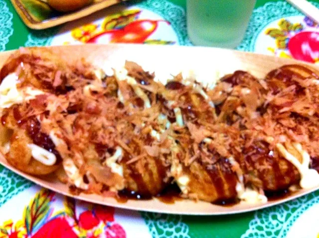 Snapdishの料理写真:たこ焼きパーティー|あづみっちょ。さん