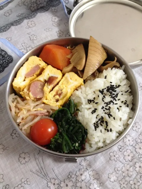 Snapdishの料理写真:2013.2.25のお弁当。|かなさん