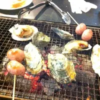 Snapdishの料理写真:牡蠣小屋♡OYSTER|picaさん