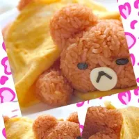 Snapdishの料理写真:🐻オムリラックマ🐻|tomさん