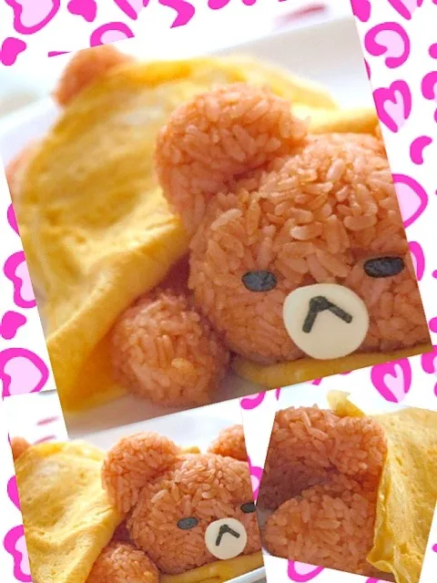 Snapdishの料理写真:🐻オムリラックマ🐻|tomさん