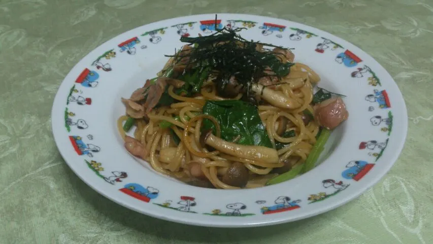 バルサミコ和風バター醤油パスタ|田島亮さん