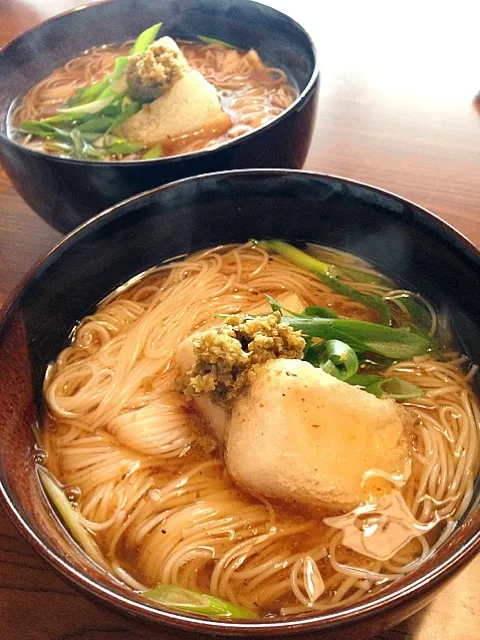 Snapdishの料理写真:〜ほっこり檸檬胡椒そうめん〜|chihoさん