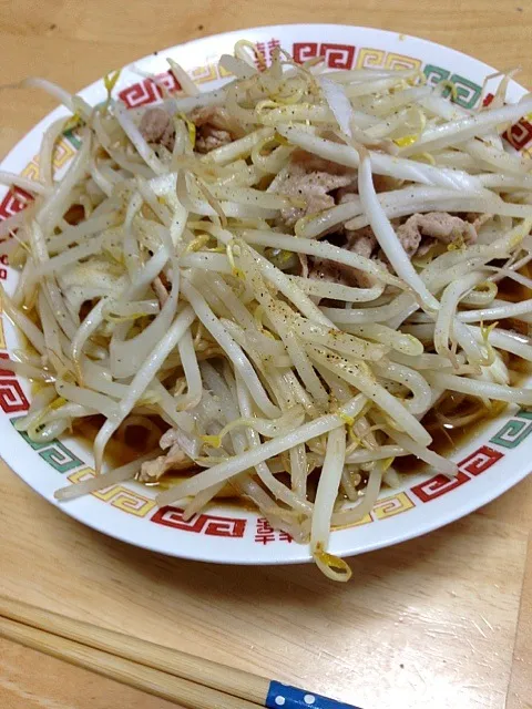 もやしラーメン|まびーさん