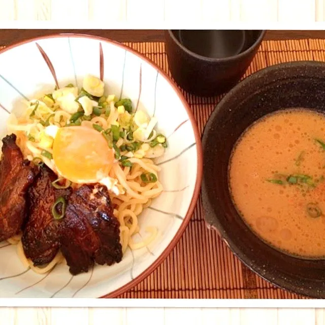 みどりさんの焼き豚でつけ麺|masakoさん