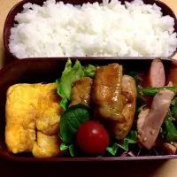 Snapdishの料理写真:2/25(月)♥パパさんお弁当|なちゅきちさん