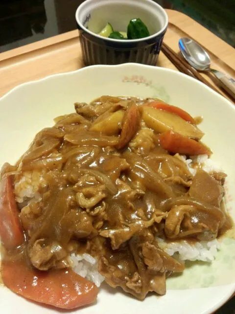 フライパンで時短!!煮込まないカレー☆|加藤智子さん