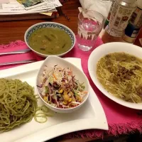 Snapdishの料理写真:彼作 パスタ満天ごはん☆|chiharu uiさん