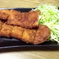 Snapdishの料理写真:チーズ包のササミフライ|みんちんさん