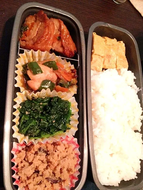 夫の弁当♥|石吉さん