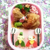 ひなまつりキティ弁当|きららさん