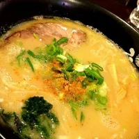 Snapdishの料理写真:鶏白湯ラーメン|ななさん