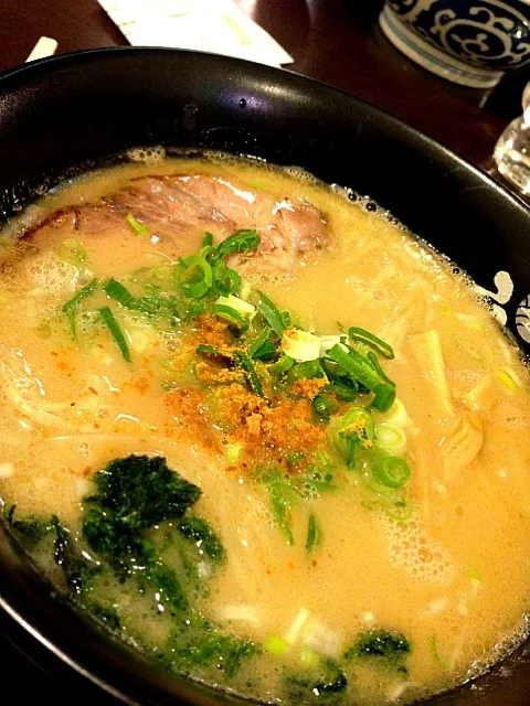 Snapdishの料理写真:鶏白湯ラーメン|ななさん