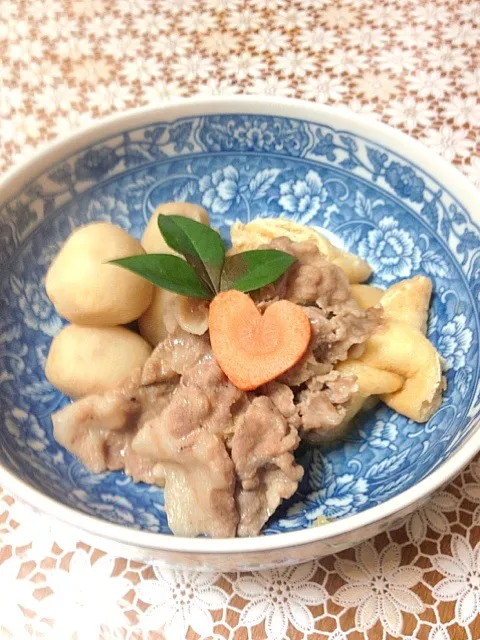 豚ロースと小芋の味噌煮〜|カフェアジアンさん