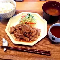 Snapdishの料理写真:生姜焼き|モリヨコさん