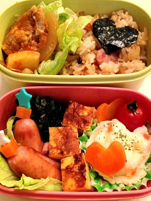 お母さんに作ったお弁当♡|加藤愛美さん