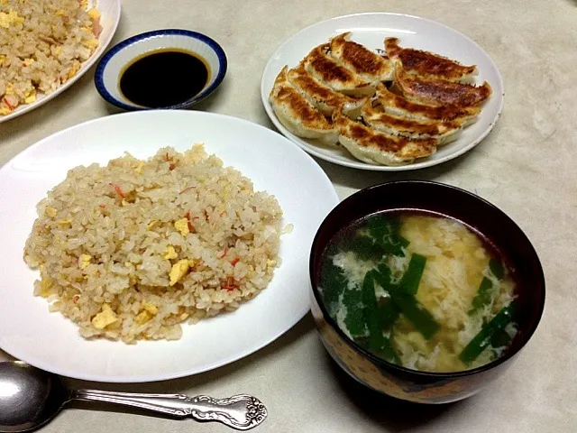 炒飯定食|さやか丸さん