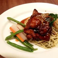 Teriyaki Chicken Pasta|Jandiさん