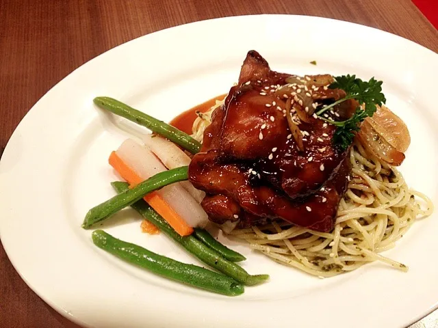 Teriyaki Chicken Pasta|Jandiさん