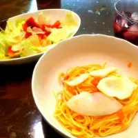 イカ明太子冷製パスタ|Reinaさん