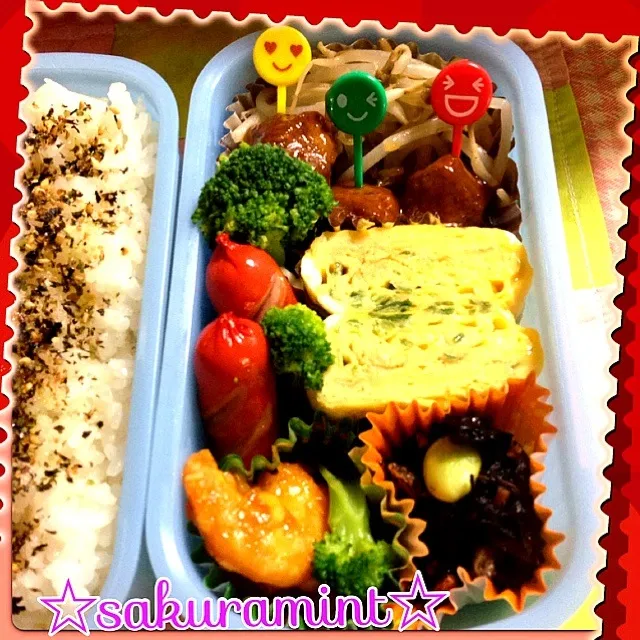 高1息子のお弁当🍱|sakuramintさん