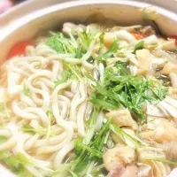 鍋の締めにうどん！|山舘 裕次さん